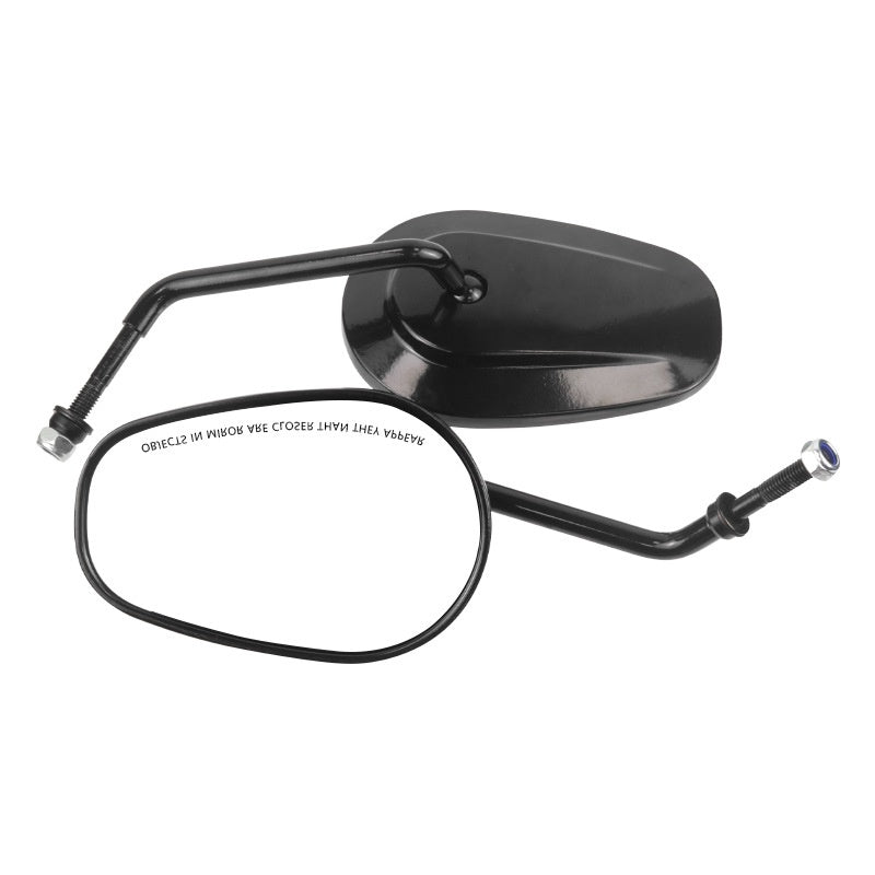 Harley-Inspired Retro Motorcycle Rearview Mirror Universal 360 Adjustable Aluminum Alloy Side Mirror