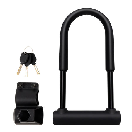 Anti Theft Bicycle Lock with Steel Cable and Heavy Duty Shackle