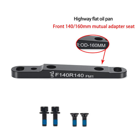   Flat Mount Disc Brake Adapter for Road Bikes
