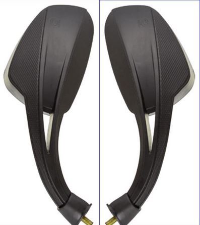 UGNE Anti-Glare 360 Adjustable Rearview Mirror for Motorcycles, Scooters & Electric Vehicles