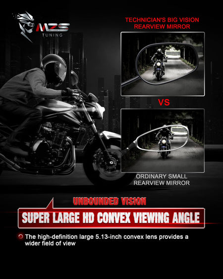 aftermarket motorcycle mirrors easy installation