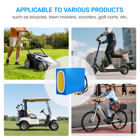 all-weather electric truck and scooter battery setup