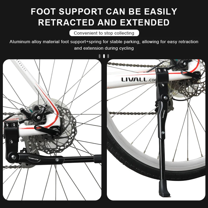 aluminium alloy bike kickstand durable