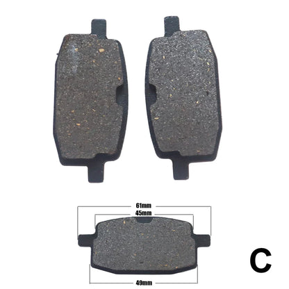 18-Type Hydraulic Brake Pads Set for Chinese Gas Bikes, Dirt Bikes, Taotao, Razor, T-Pro, Viper, Honda, Surron, Tektro, TRP & More C