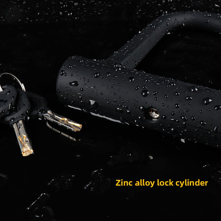 Bicycle and Motorcycle U Lock with Heavy Duty Steel Cable