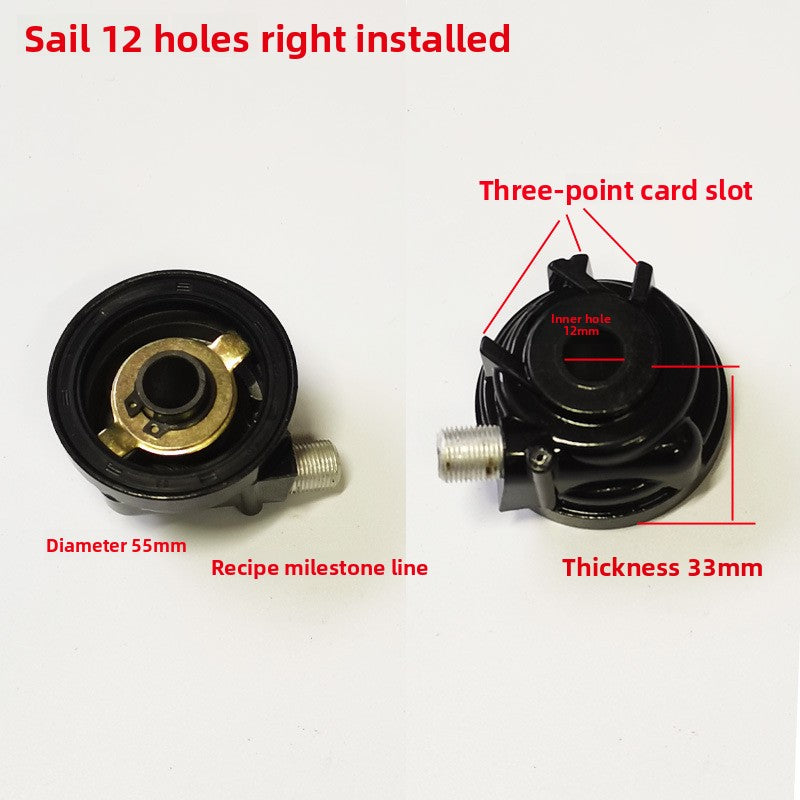Speedometer Kilometer Gear for GY6 Scooter Falcon Sail Princess Models