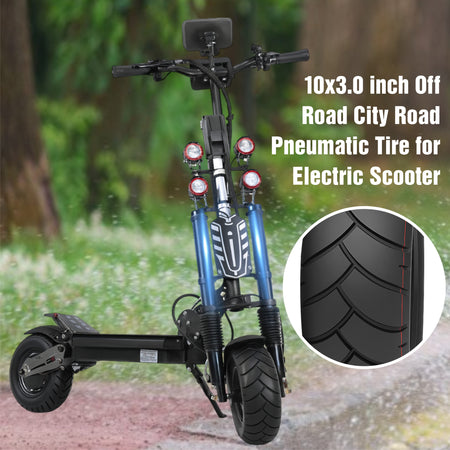 bent and straight valve set included with scooter tires