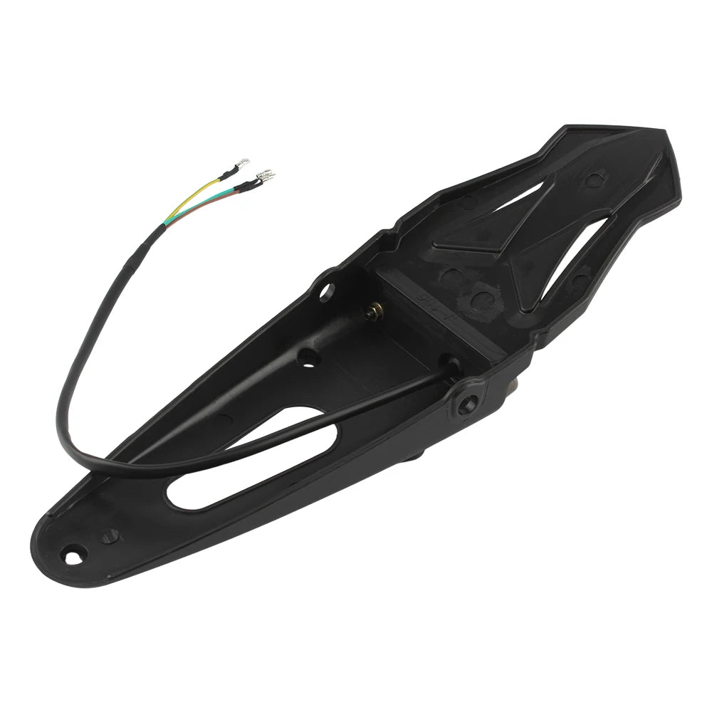   Universal Motorcycle Rear Fender Mudguard Brake Tail Light 12V