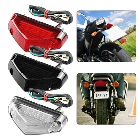   12V Motorcycle Tail Rear Light Lamp