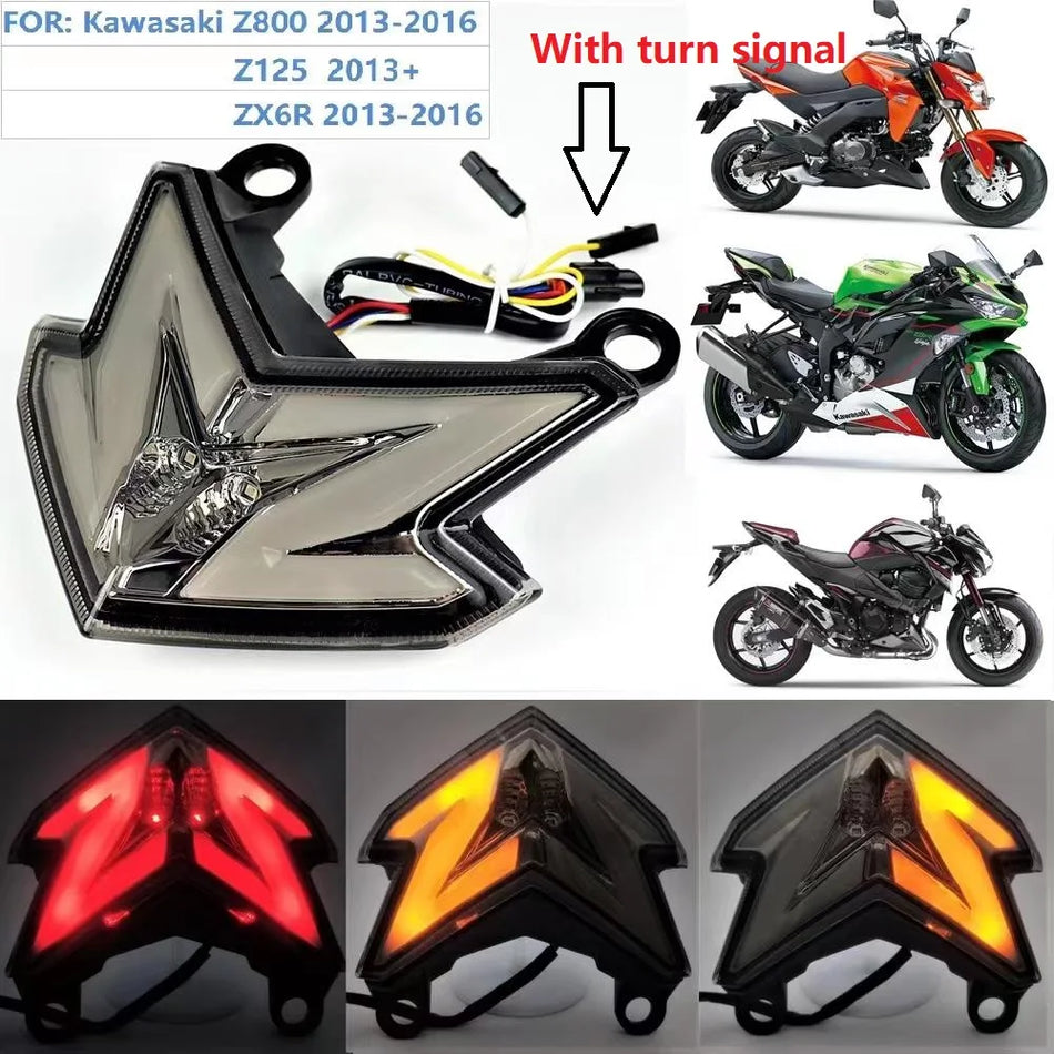   LED Brake Light Tail Lamp for Kawasaki Z125/Pro & Z800 ZX6R Ninja