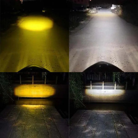   1pcs H4 BA20D Motorcycle Headlight LED Bulbs