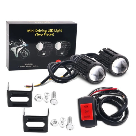   Universal Motorcycle LED Headlight Projector Lens