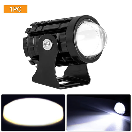   Universal Motorcycle LED Headlight Projector Lens