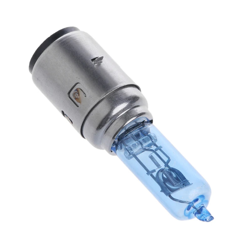   Motorcycle DC 12V 35W BA20D Headlight Bulb