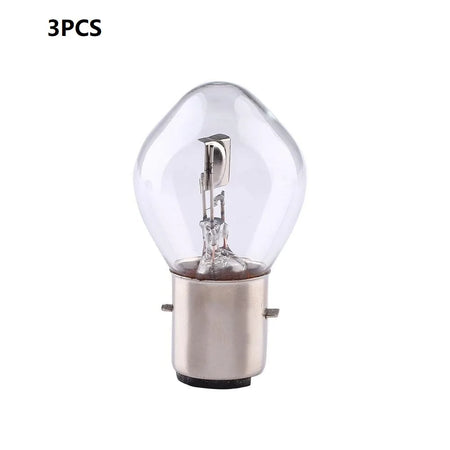   BA20D High Brightness LED Bulbs - 12V 35/35W Amber
