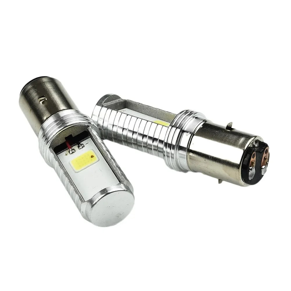   2pcs BA20D Headlight Bulb H6 Motorcycle LED Headlight Lamps
