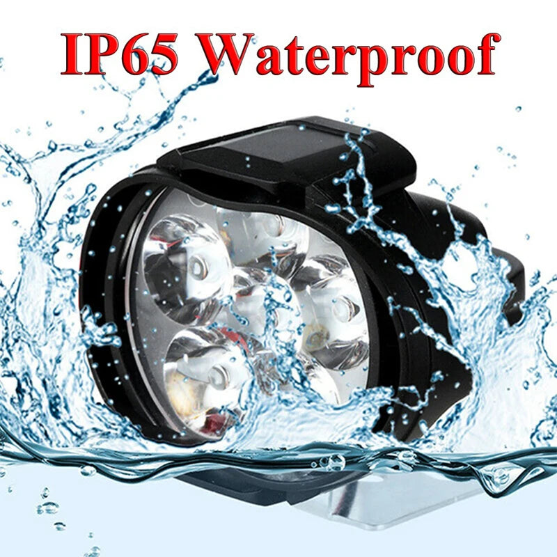   2pcs Motorcycle LED Headlight 12V High Bright Lights