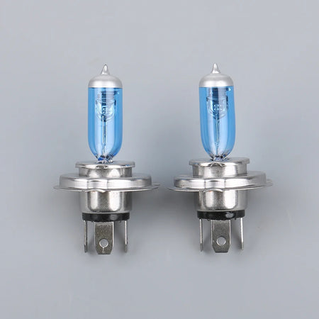   2 Pcs New H4 P43T 12V 35/35W Scooter Motorcycle Headlight Bulbs