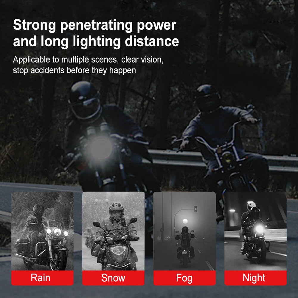   Universal LED Auxiliary Driving Lamp for BMW & Honda Motorcycles