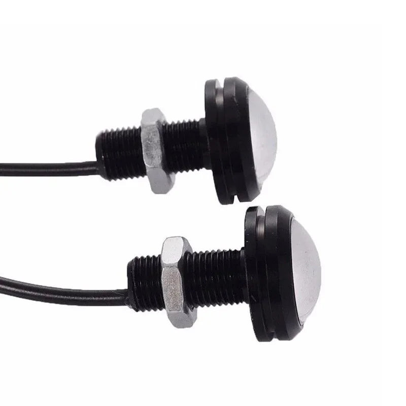   2Pcs Universal Car Motor Eagle Eye DRL LED Lamps