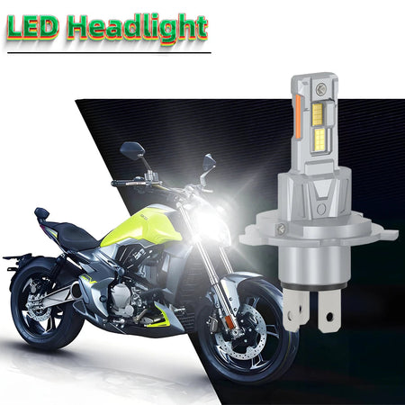   1PC H1 H4 H7 H11 Super Bright Motorcycle LED Headlight Bulb 18000LM