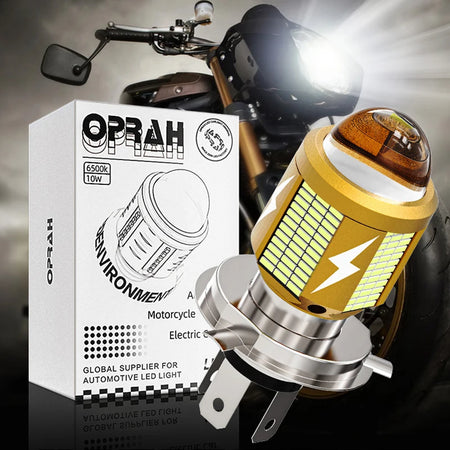   Oprah H4 LED Motorcycle Headlight Bulbs 10000LM