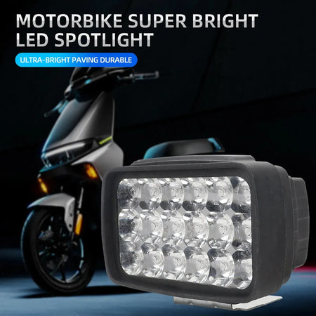   18 LED Super Bright Motorcycle Headlight