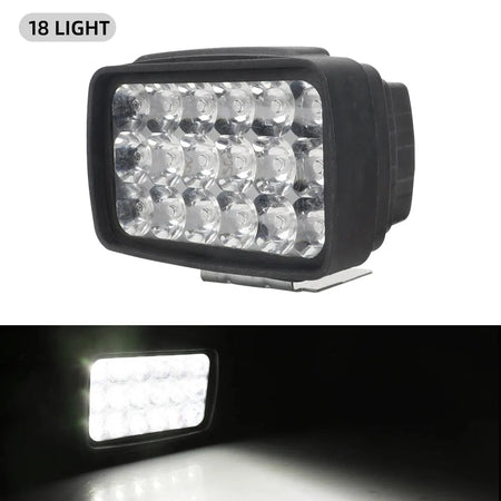   18 LED Super Bright Motorcycle Headlight
