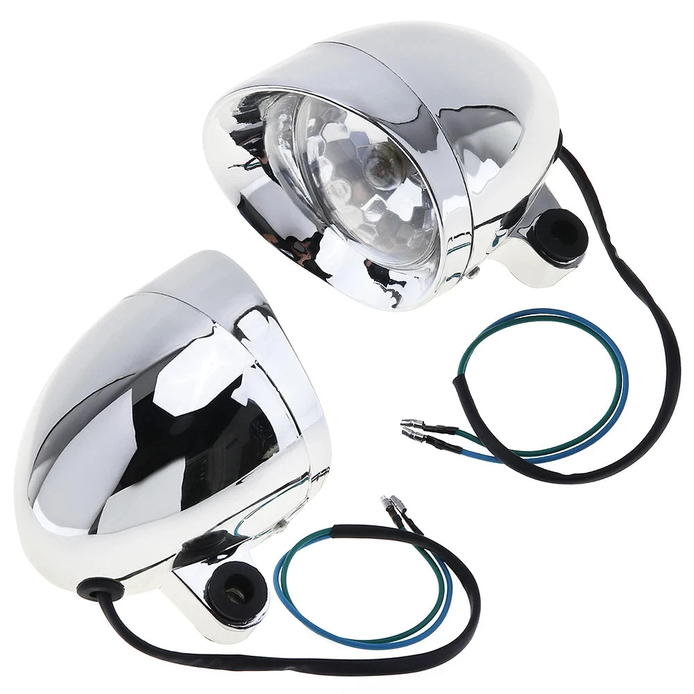   2pcs 10W Universal Motorcycle Headlights
