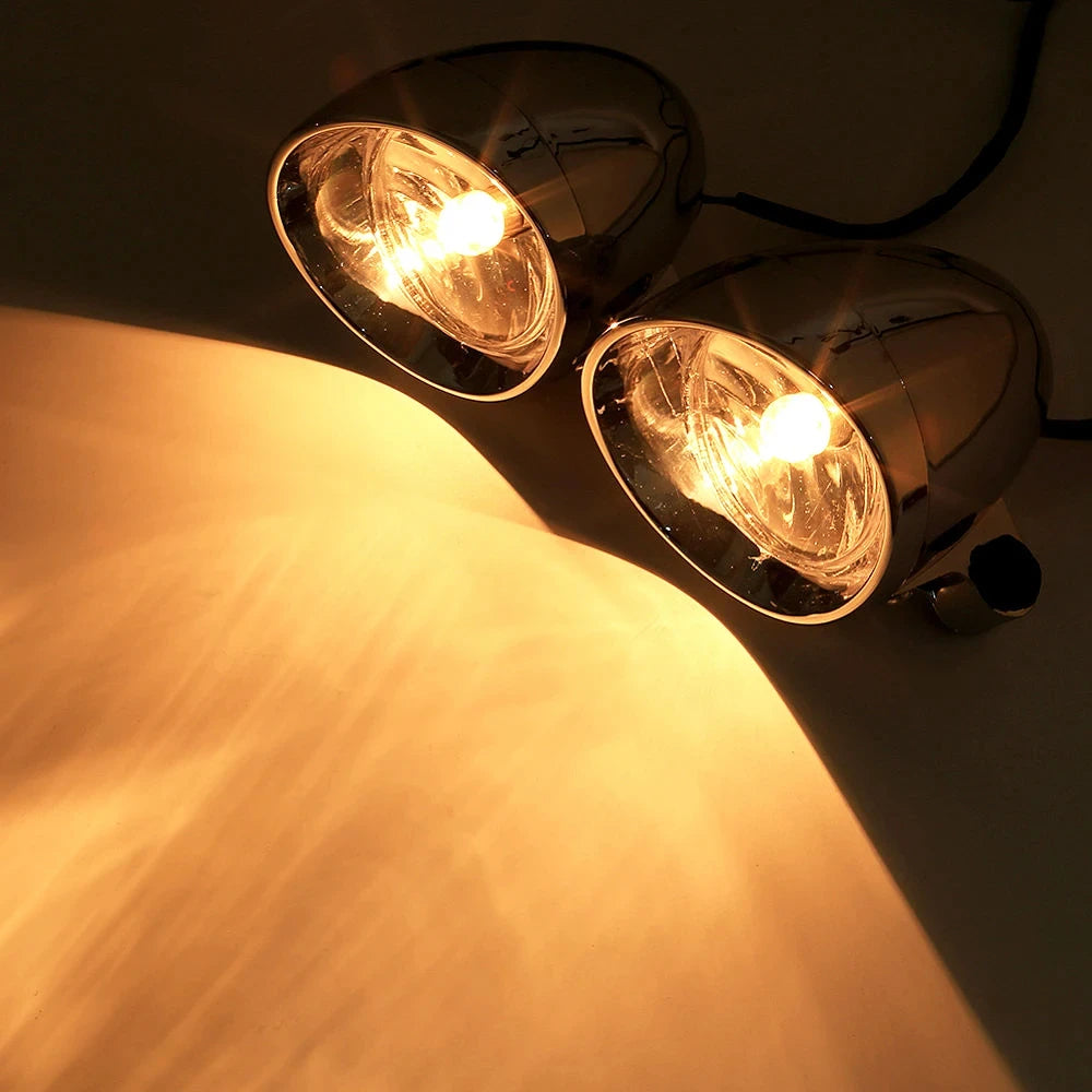   2pcs 10W Universal Motorcycle Headlights