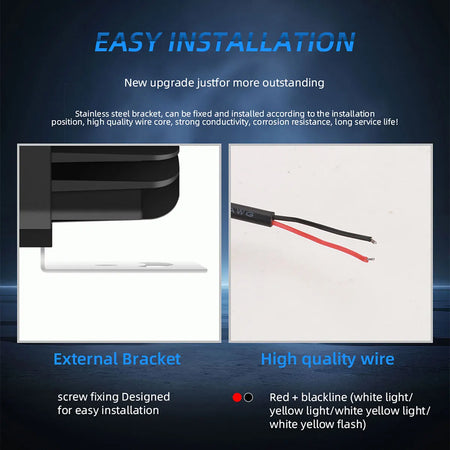   LED Spotlight Motorcycle Headlamps