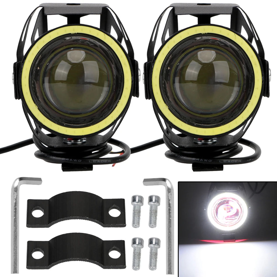 bike LED auxiliary lamp night view