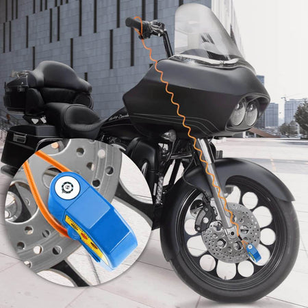 bike brake disc lock with loud alarm