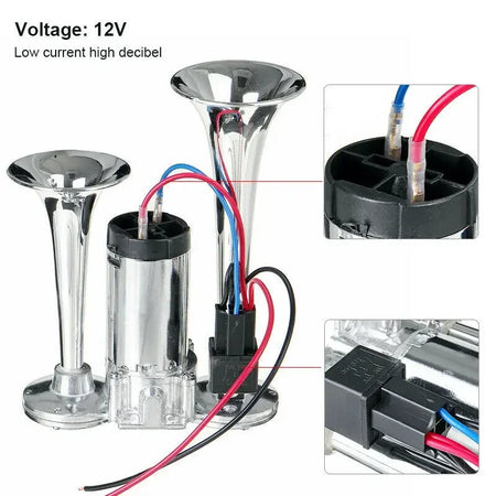 boat air horn 12v 24v