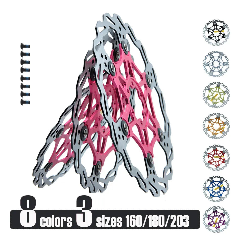   SNAIL Bicycle Disc Brake Pads 160 180 203 Mm