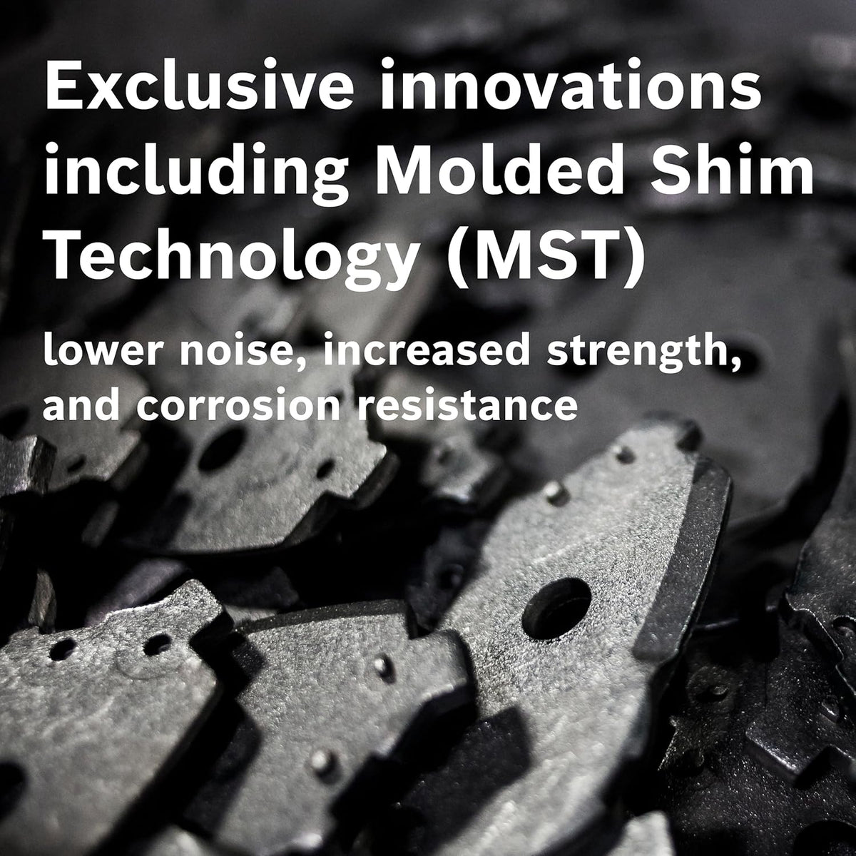   BOSCH BC1212 QuietCast Premium Ceramic Disc Brake Pad Set - Rear for Select Lexus, Pontiac, and Toyota Vehicles