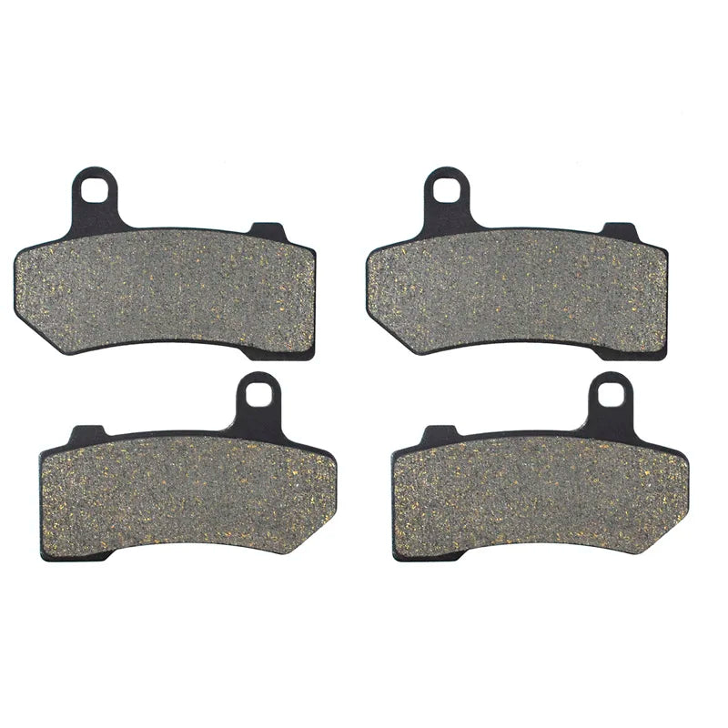   Motorcycle Parts Front & Rear Brake Pads Kit for Harley FLHTCU FLHTC FLHR FLTRX 2010-2012 Ultra Classic Electra Glide