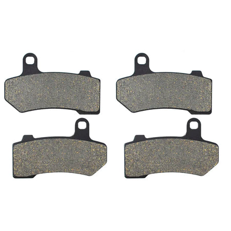   Motorcycle Parts Front & Rear Brake Pads Kit for Harley FLHTCU FLHTC FLHR FLTRX 2010-2012 Ultra Classic Electra Glide