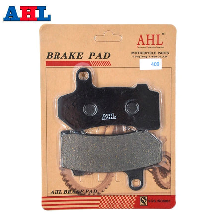   Motorcycle Parts Front & Rear Brake Pads Kit for Harley FLHTCU FLHTC FLHR FLTRX 2010-2012 Ultra Classic Electra Glide