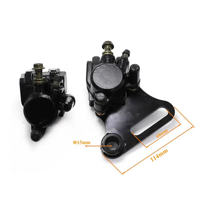 TC-Motor Rear Brake Caliper Bracket — Fits Chinese 50cc‑190cc Pit Bike, Dirt Bike, ATV (15 mm Axle)