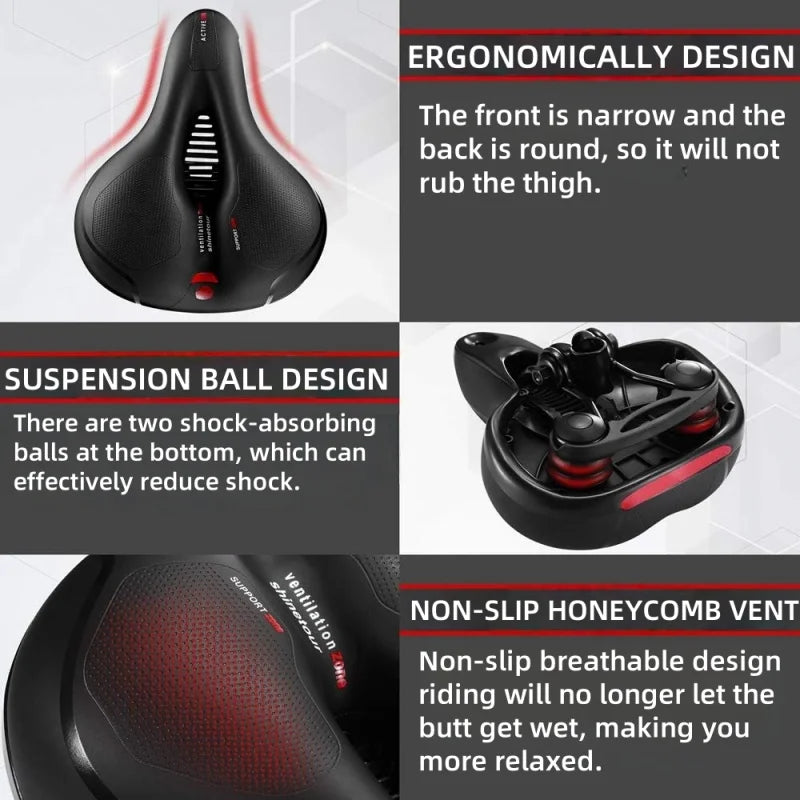 breathable saddle