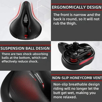 breathable saddle