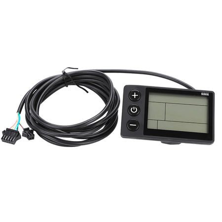 brushless motor controller with lcd panel