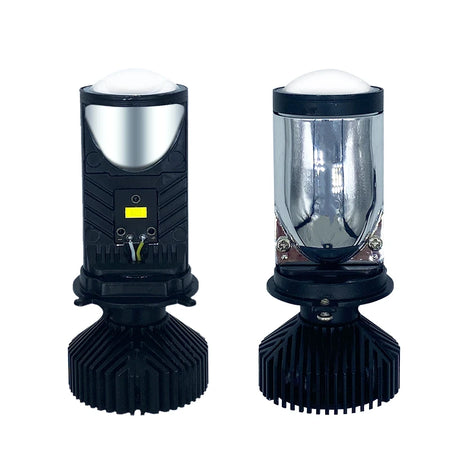   Y6 H4 Car LED Headlight - 9003/HB2 H4 Mini Projector Lens Spotlight Lamp