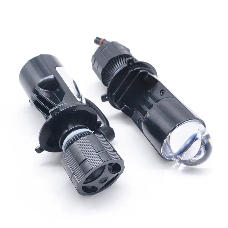   Y6 H4 Car LED Headlight - 9003/HB2 H4 Mini Projector Lens Spotlight Lamp