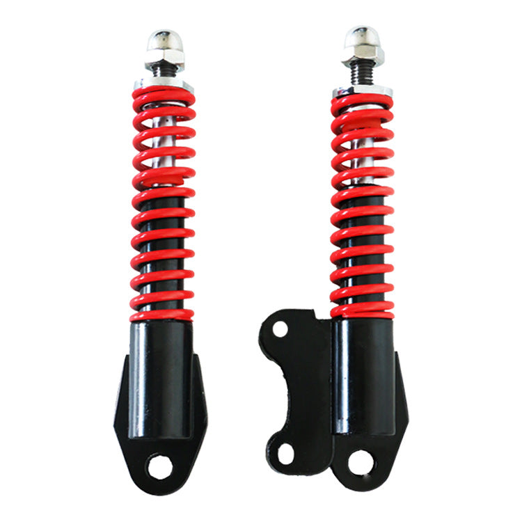 Front Wheel Hydraulic Shock Absorber for Electric Scooters ? 8? & 10? Suspension Fork with Spring, Fender & Mount Kit
