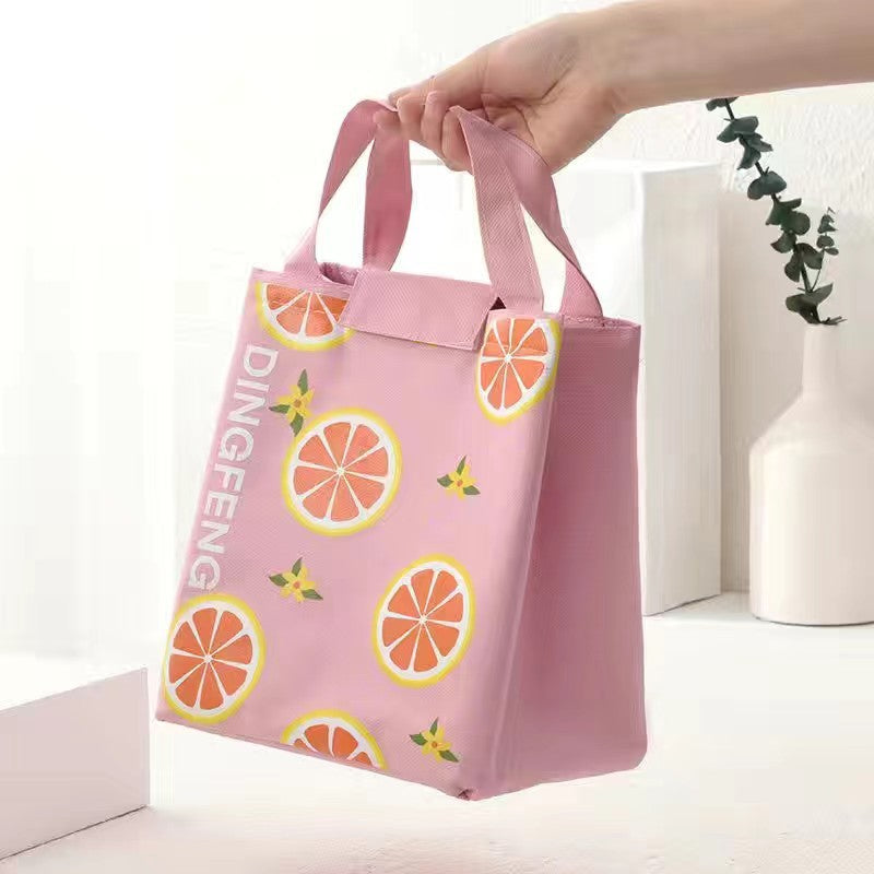 Water-Resistant Oxford Lunch Tote 500ml Insulated Food Storage Bag for Hot & Cold Meals