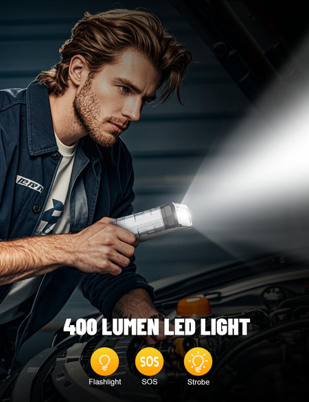   Car Jump Starter 4000A - Portable Jump Starter Battery Pack for 10.0L Gas & 8.0L Diesel Engines