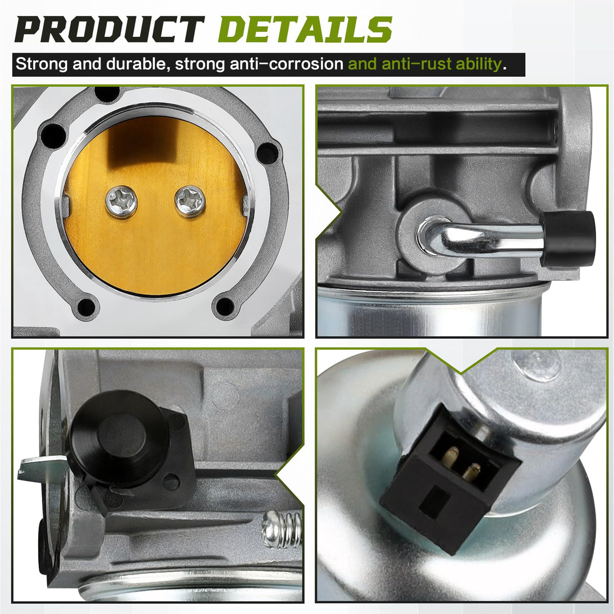   Carburetor for Kohler 7000 Series Engines 24HP 22HP 26HP 23HP 25HP KT725 KT730 KT735 KT740 KT745 1685321-S 3285361S 3285347S with Gaskets