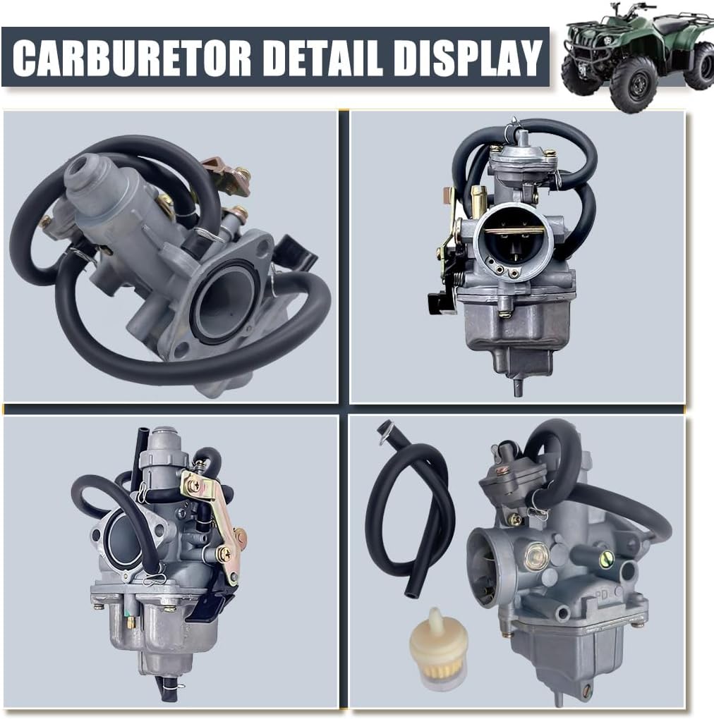   Recon 250 Carburetor with Fuel Tank Petcock Valve Set for Honda TRX 250